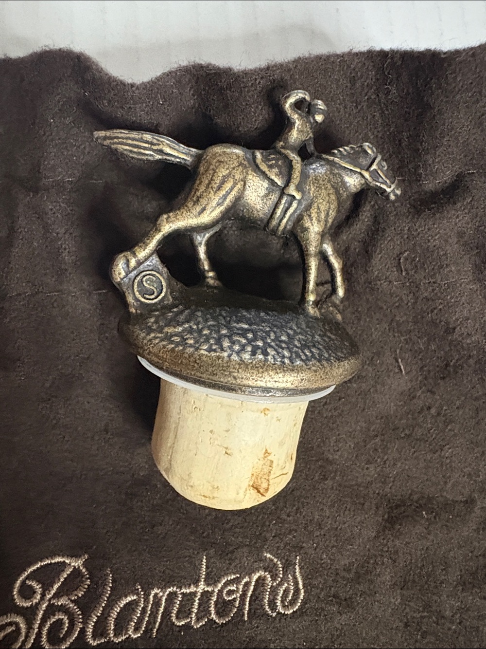 Blantons Bourbon Cork Stopper “S”